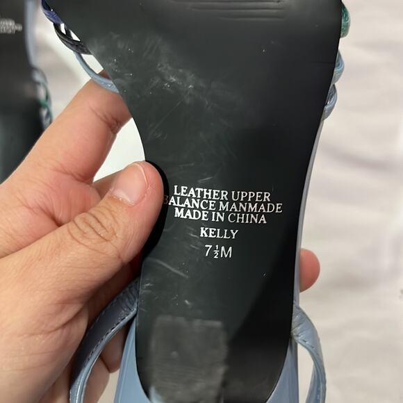 Vintage 90s Y2k Jennifer Moore Strappy Open Toe Girly Feminine Prom Party 7.5 - Picture 4 of 6